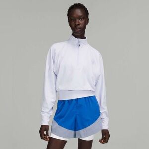 Lululemon Ready to Rulu Half-Zip Pullover
Pastel Blue Size 6